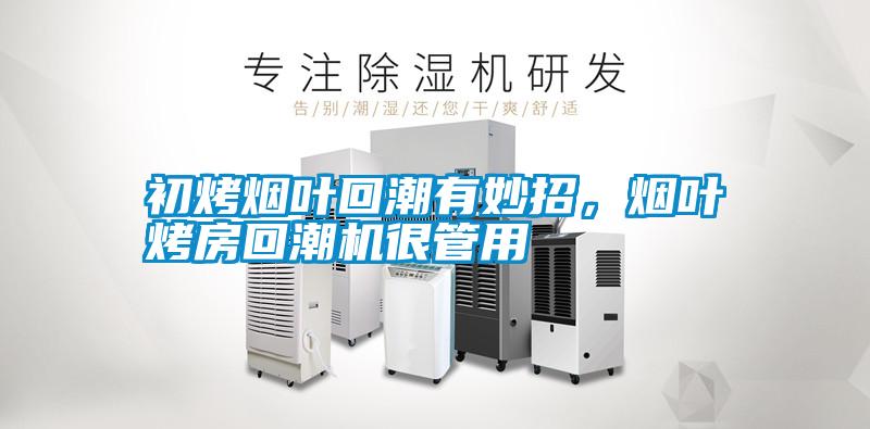 初烤煙葉回潮有妙招，煙葉烤房回潮機(jī)很管用