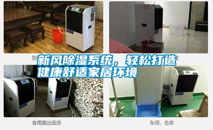 新風除濕系統,輕松打造健康舒適家居環境