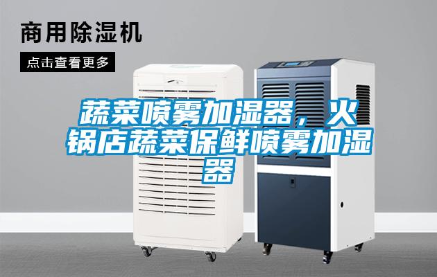 蔬菜噴霧加濕器，火鍋店蔬菜保鮮噴霧加濕器