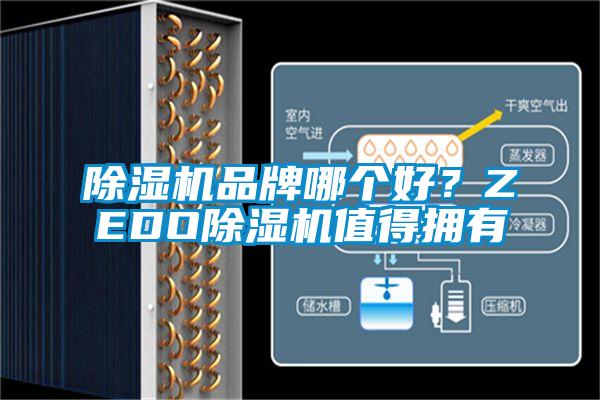 除濕機品牌哪個好？ZEDO除濕機值得擁有