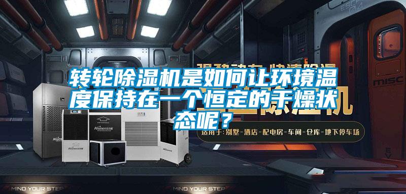 轉輪除濕機是如何讓環境溫度保持在一個恒定的干燥狀態呢？