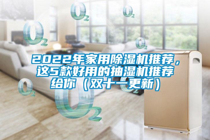 2022年家用除濕機推薦，這5款好用的抽濕機推薦給你（雙十一更新）