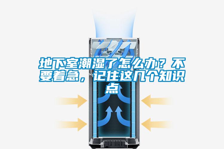 地下室潮濕了怎么辦?不要著急,記住這幾個(gè)知識(shí)點(diǎn)