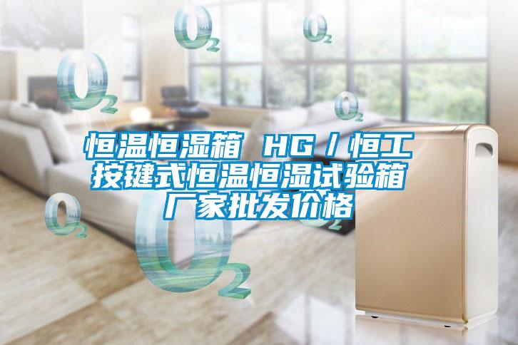恒溫恒濕箱 HG/恒工 按鍵式恒溫恒濕試驗箱 廠家批發價格