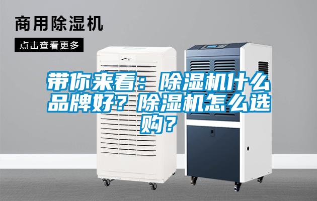 帶你來看：除濕機什么品牌好？除濕機怎么選購？