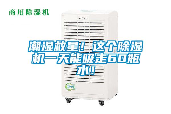 潮濕救星！這個除濕機一天能吸走60瓶水！