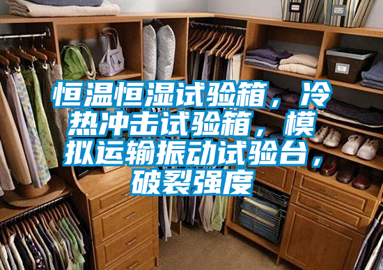 恒溫恒濕試驗箱，冷熱沖擊試驗箱，模擬運輸振動試驗臺，破裂強度