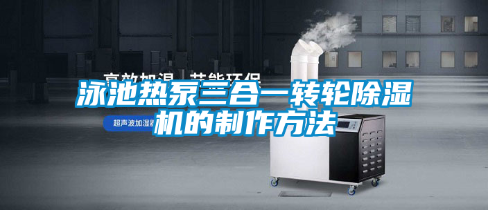 泳池?zé)岜萌弦晦D(zhuǎn)輪除濕機(jī)的制作方法