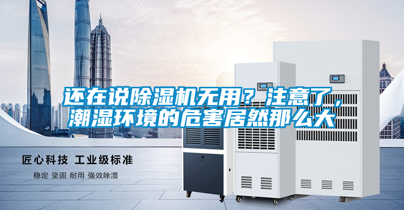 還在說除濕機無用？注意了，潮濕環(huán)境的危害居然那么大