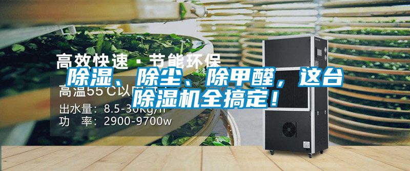 除濕、除塵、除甲醛，這臺除濕機(jī)全搞定！